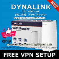 DYNALINK DL-WRX36 DD-WRT FLASHED VPN ROUTER NEW