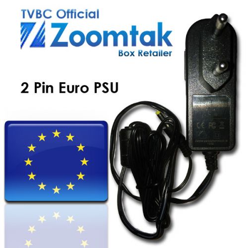 Zoomtak Euro 2 pin power supply unit (PSU) 