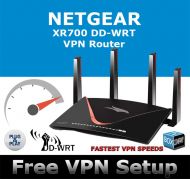 NETGEAR XR700 DD-WRT VPN ROUTER NEW