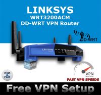 LINKSYS WRT3200ACM DD-WRT VPN WIRELESS ROUTER 