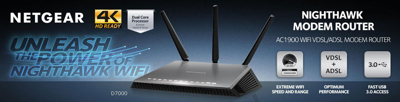 Netgear D7000 Unleashed